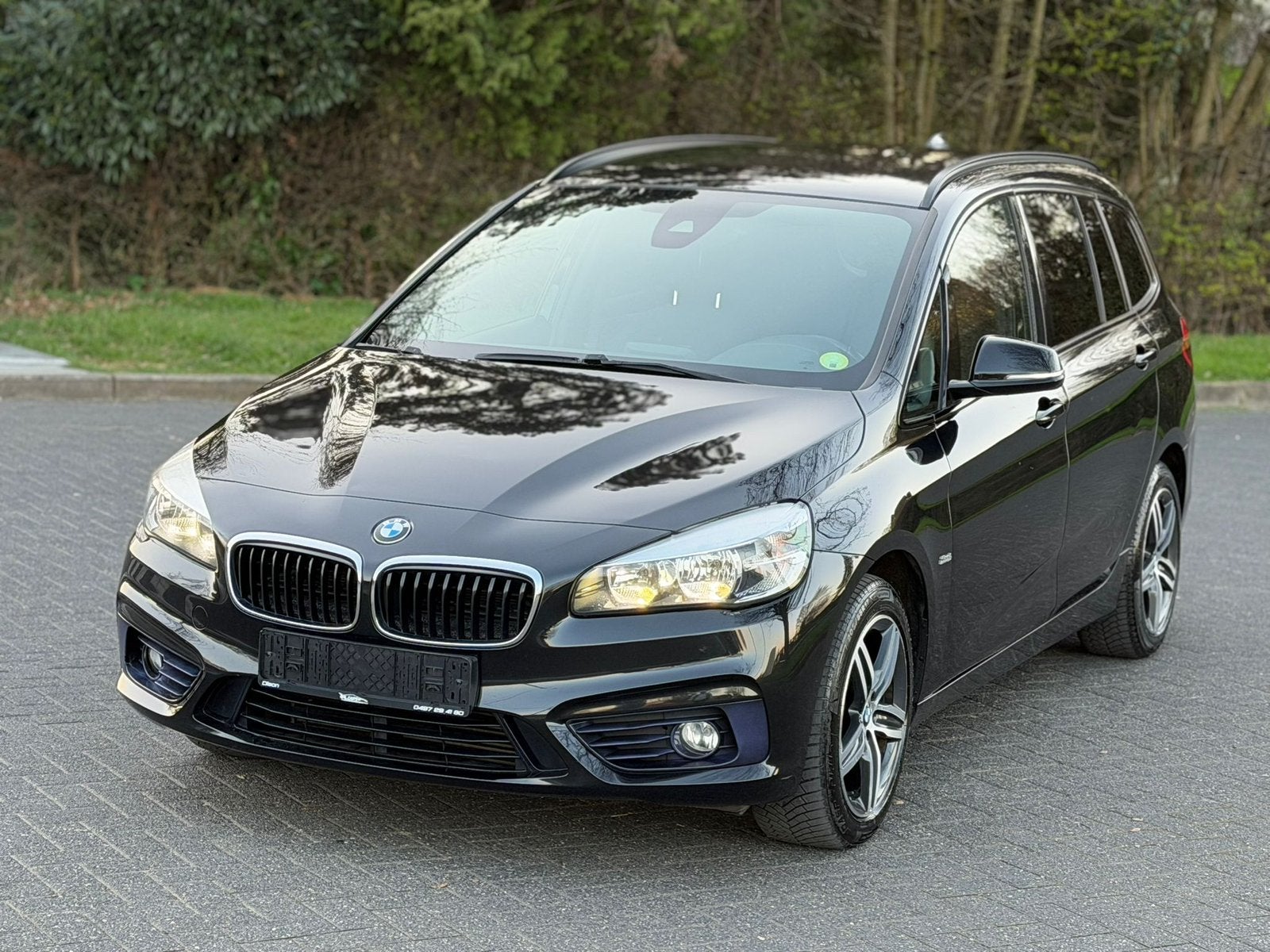 Bmw 218d Grand-Tourer Boite automatique 2016 Euro6b, Autos, BMW, 100 kW, Achat, Euro 6, Noir