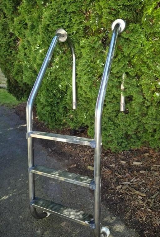 zwembadladder, zwembadtrap, Tuin en Terras, Ophalen