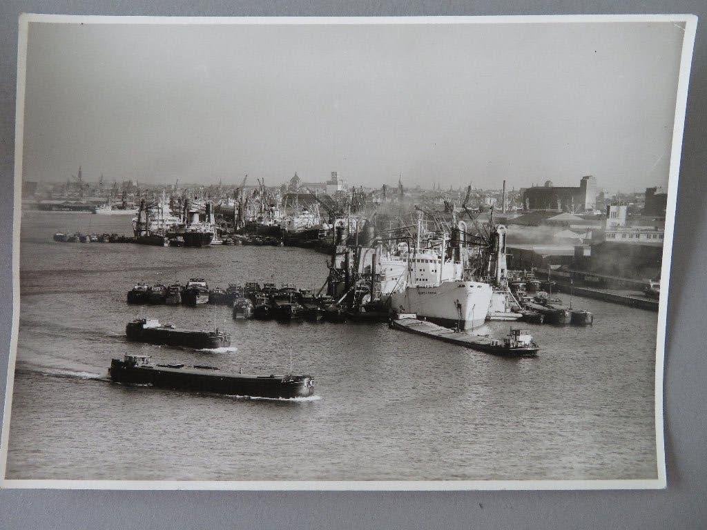 foto Frans Claes Haven van Antwerpen, Verzamelen, Foto's en Prenten, Ophalen of Verzenden, 1940 tot 1960, Overige onderwerpen