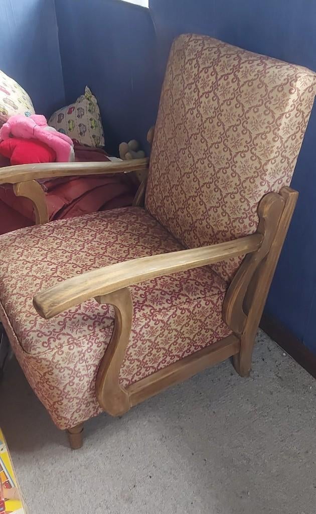 Beau fauteuil 1 place, 75 à 100 cm, Enlèvement, Utilisé, 50 à 75 cm