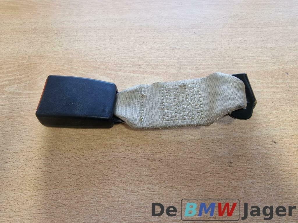Gordelslot midachter beige BMW 5-serie E60 E61 72119168380, Auto-onderdelen, Interieur en Bekleding, BMW, Gebruikt, Ophalen of Verzenden