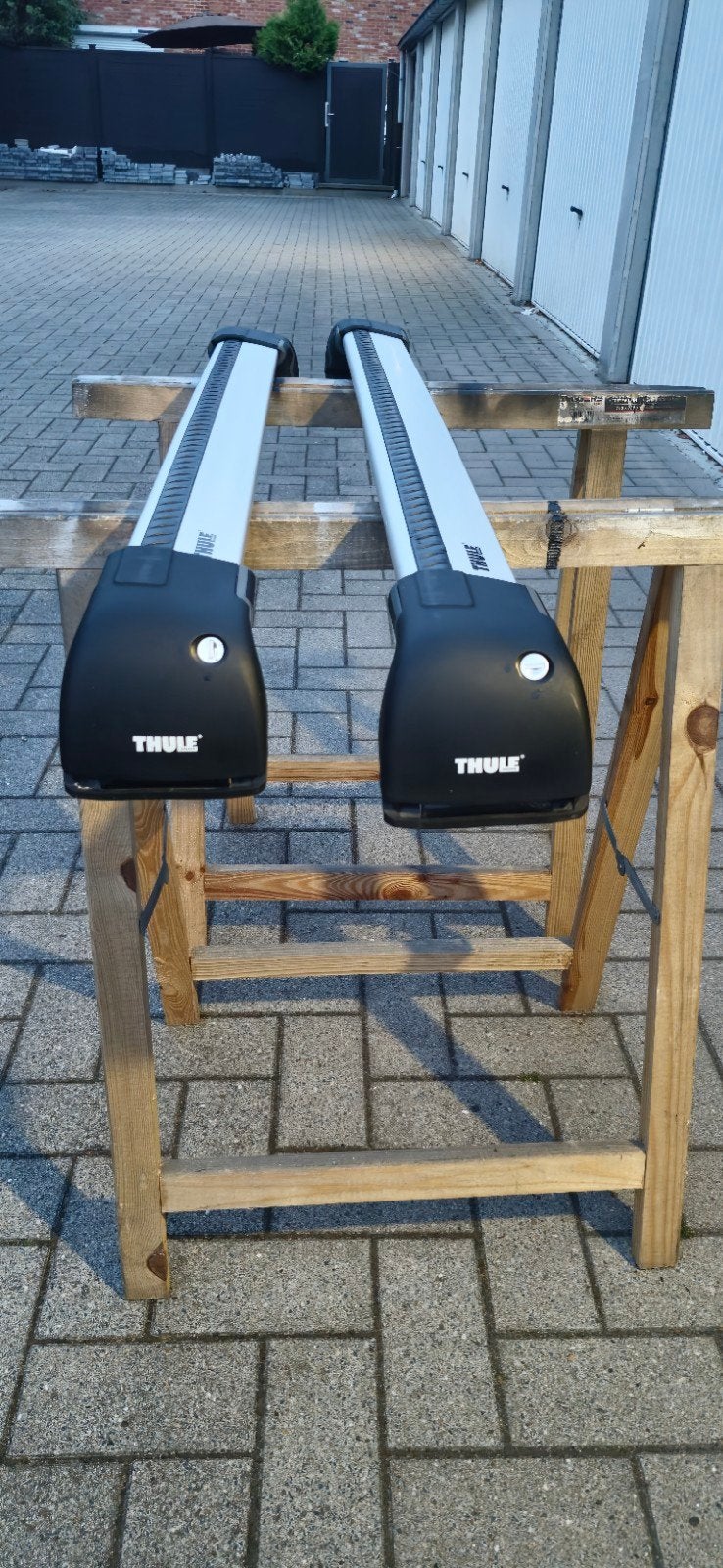 dakdragers Thule voor peugeot mitsubishi citroen, Ophalen