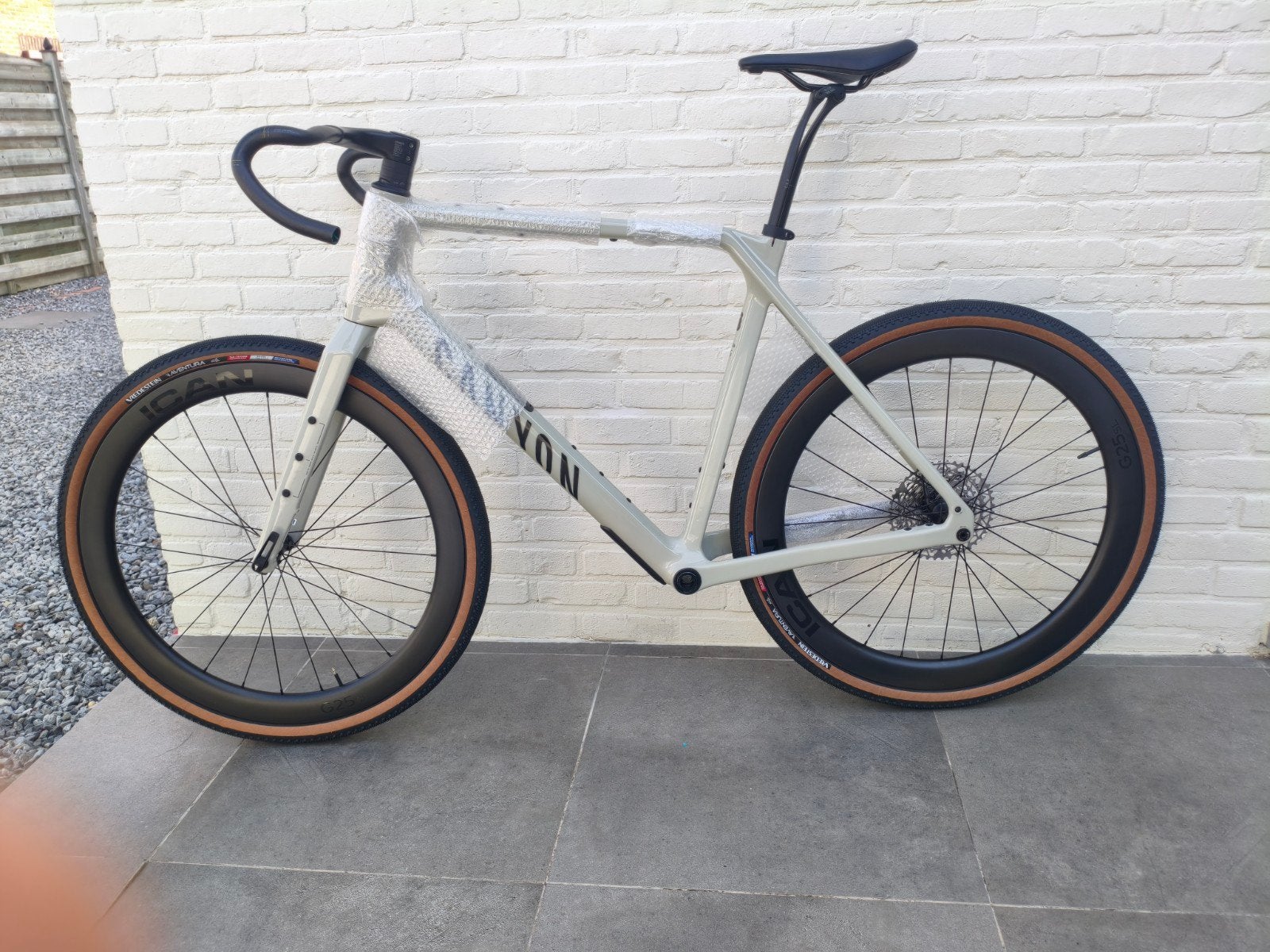 canyon grizl cf7 frameset + wielen, Fietsen en Brommers, Ophalen, Stuur, Aluminium