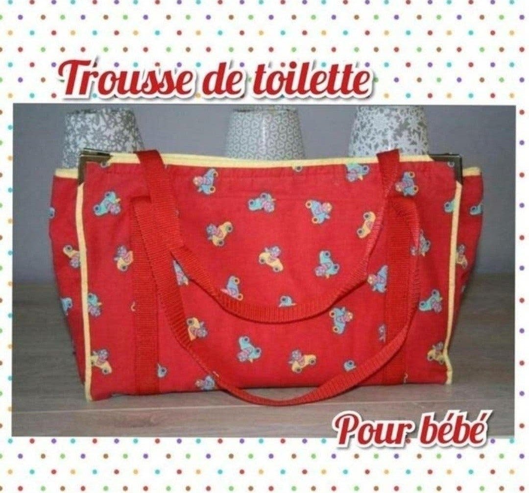 Trousse de toilette pour bébé garçon-Rouge-45 cmx42 cm, Handtassen en Accessoires, Ophalen of Verzenden, Gebruikt, Rood, Jongen