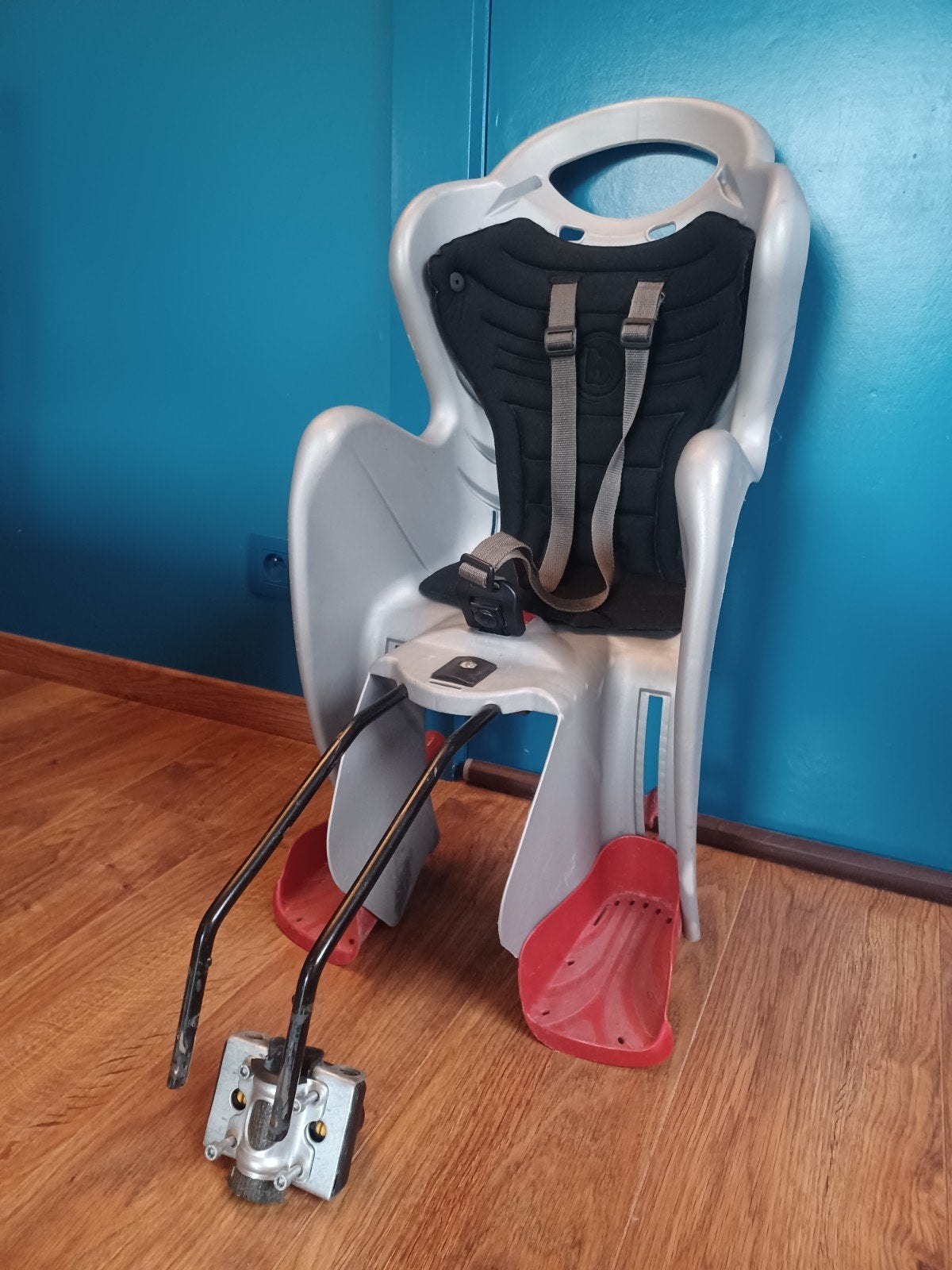 Fietsstoeltje in goede staat!, Bellelli, Repose-pieds, 15 à 25 kg, Enlèvement