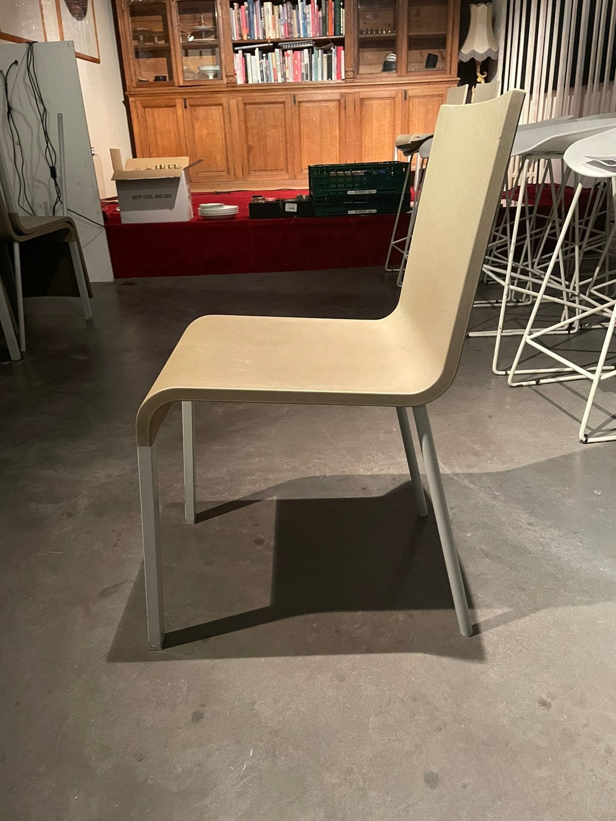 Vitra stoelen by Maarten van Severen, Maison & Meubles, Enlèvement, Utilisé, Gris