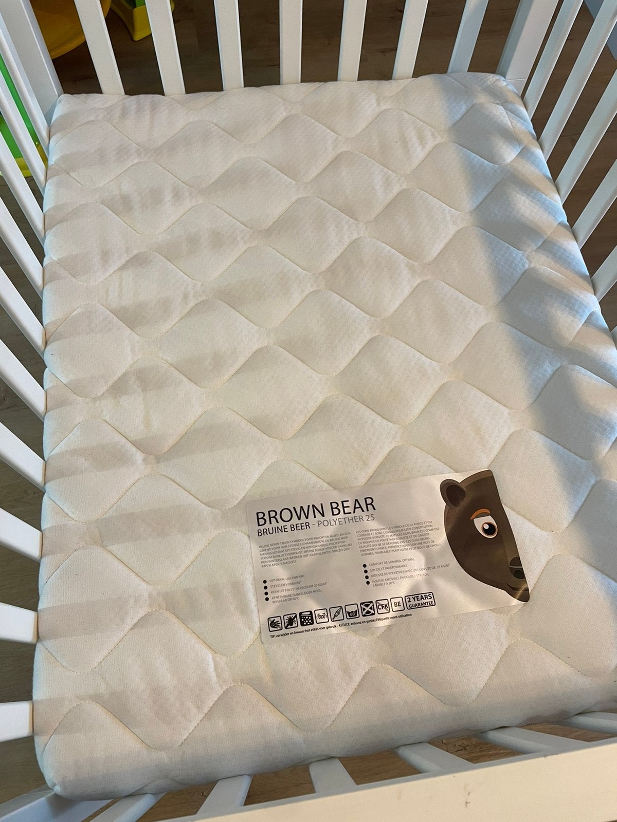 Matelas pour bébé 70 x 90 cm en excellent état, Matelas, Enlèvement, 190 cm ou moins, 70 cm ou moins
