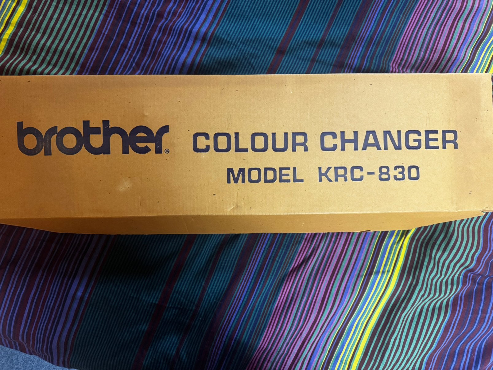 Brother color charger, Ophalen