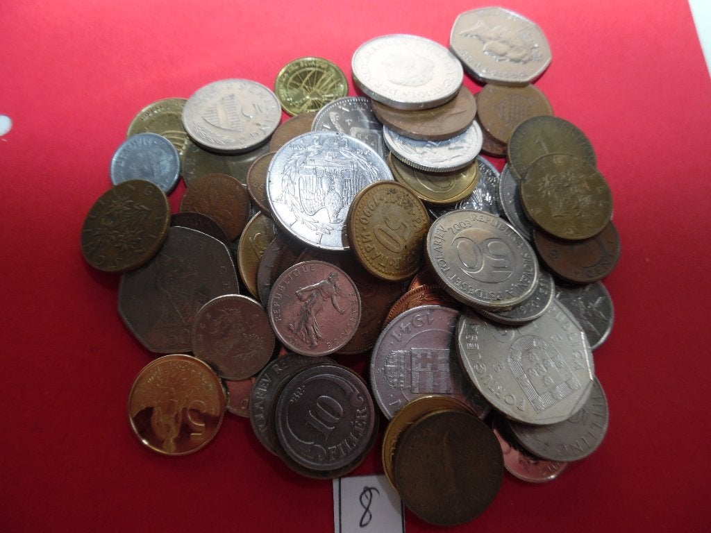 Muntresten  280 Gr  50stuks, Timbres & Monnaies, Enlèvement ou Envoi