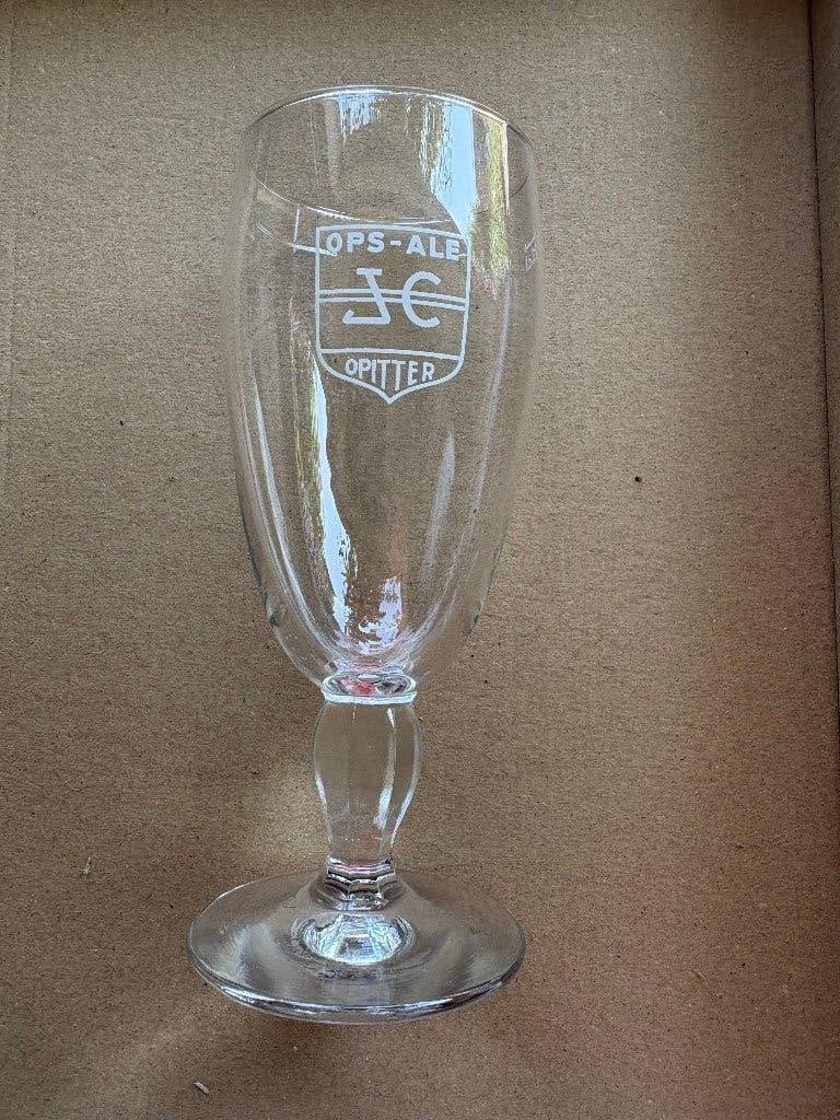 JC Ops-Ale Opitter, Ophalen of Verzenden, Gebruikt, Glas of Glazen, Overige merken