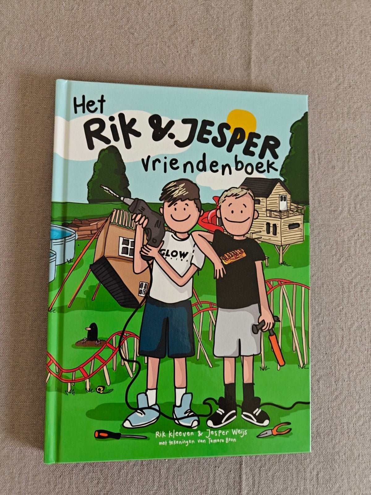 Rik Kleeven - Het Rik en Jesper vriendenboek, Ophalen of Verzenden, Rik Kleeven; Jesper Weijs