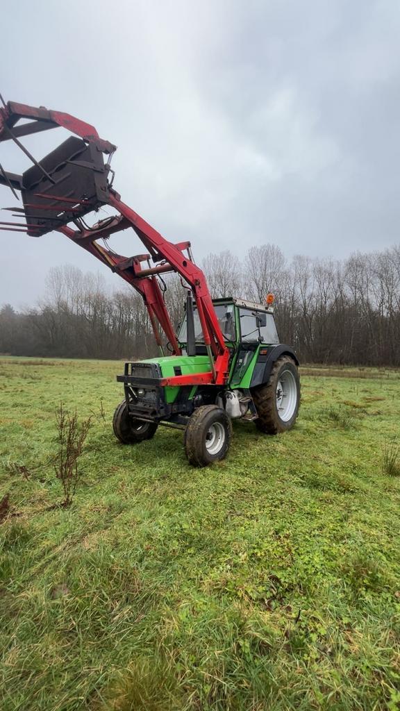 Deutz fahr dx 4.50 met frontlader, Articles professionnels, Agriculture | Tracteurs, Case IH, Enlèvement