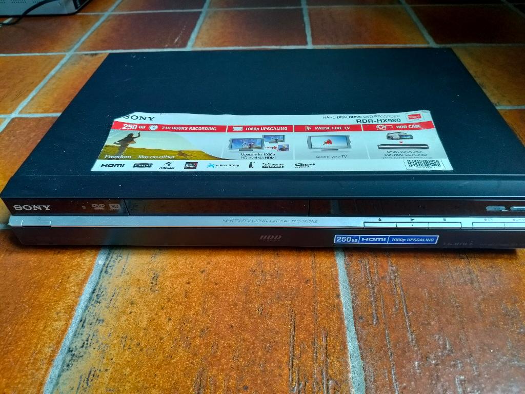 DVD Sony RDR-HX980, Ophalen, Zo goed als nieuw, Sony