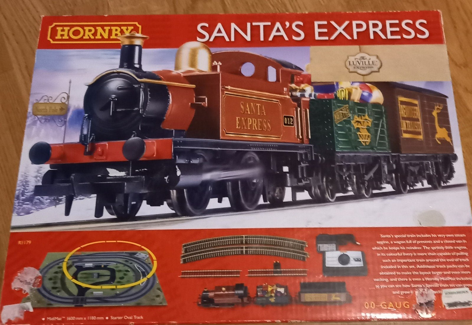 Hornet santa Express  kersttrein wagonnetje, Cd's en Dvd's, Ophalen