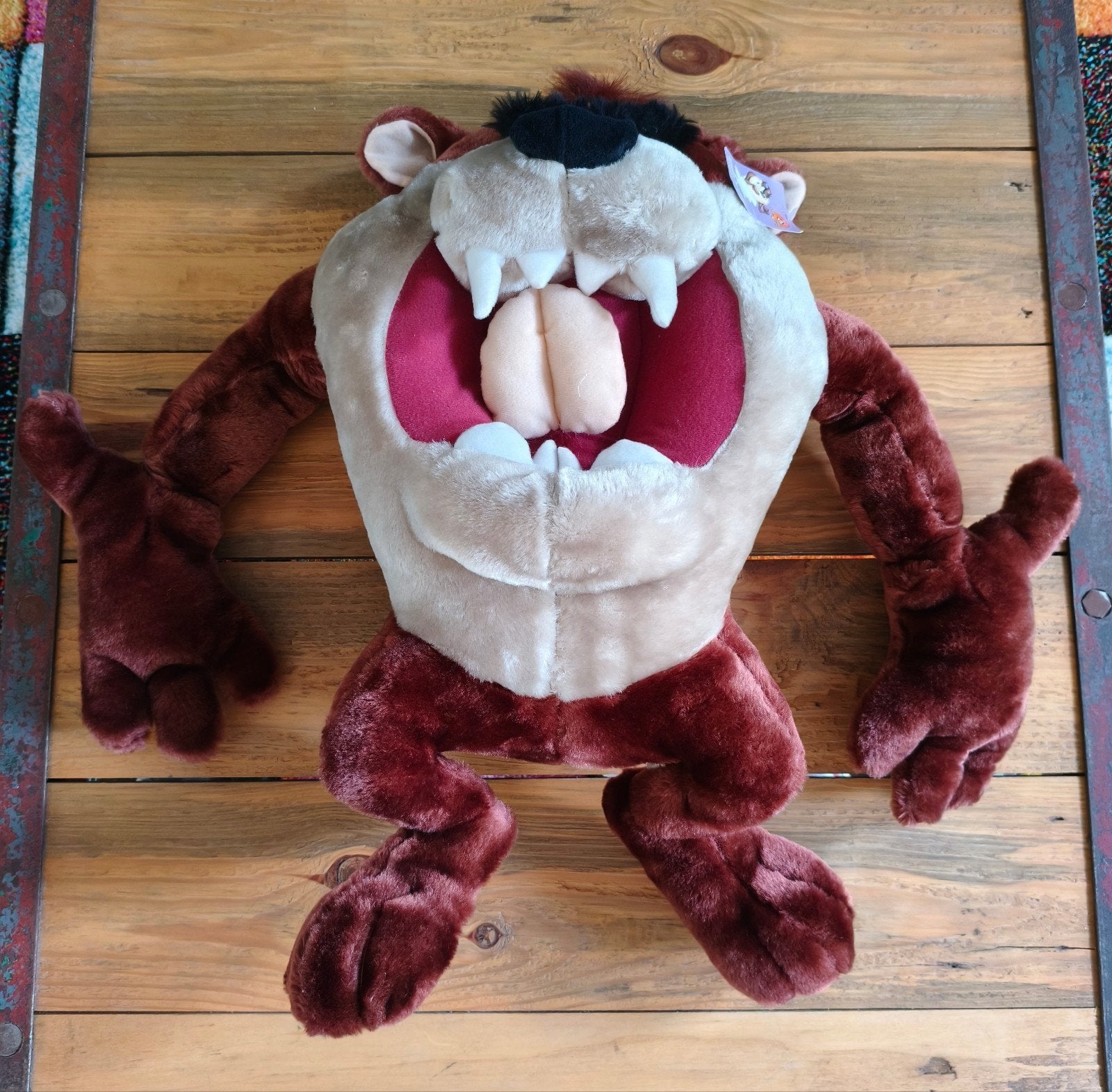 Six Flags Taz Looney Tunes Plush, Zo goed als nieuw, Overige typen, Overige merken