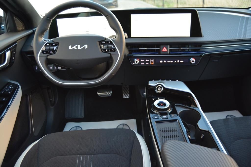 Kia EV6 325Pk AWD GT Line 77.4 kWh Pano dak/2024, Auto's, Automaat, Zwart, Vierwielaandrijving, EV6