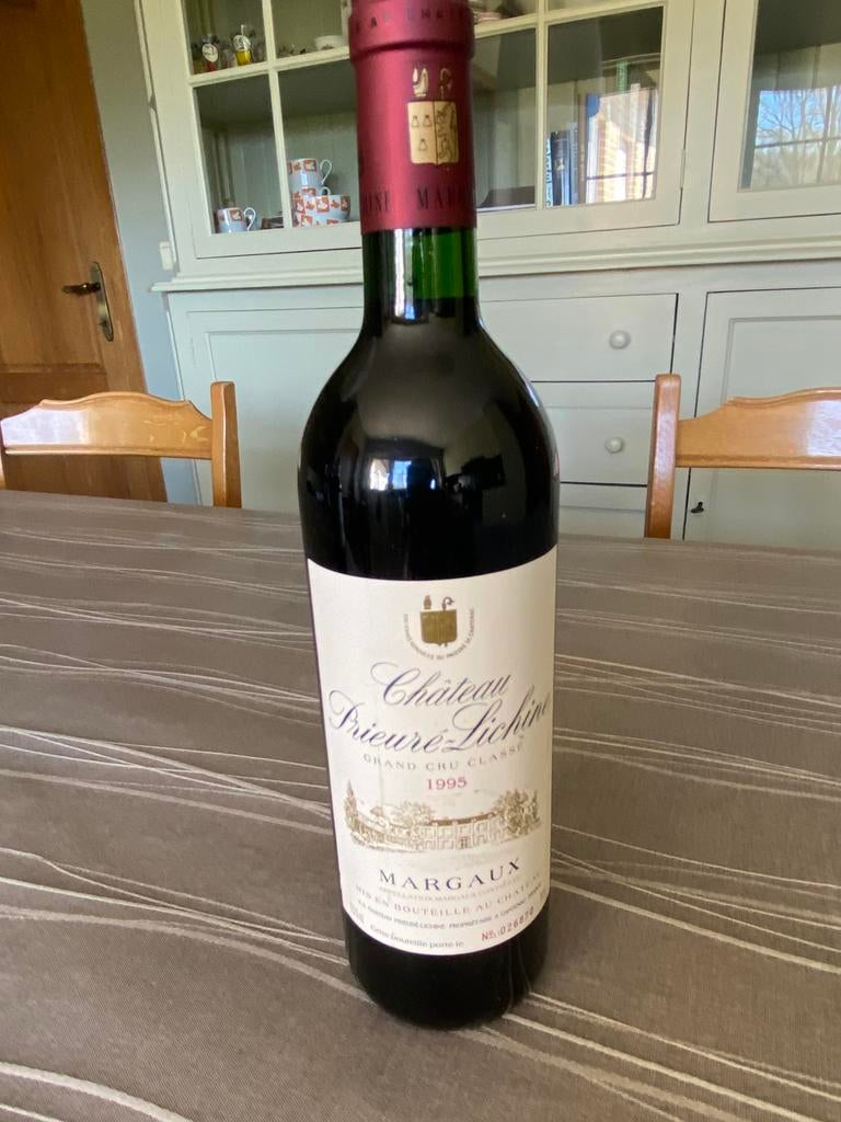 Chateau Prieuré-Lichine  Margaux  1995, Ophalen, Frankrijk, Nieuw, Rode wijn