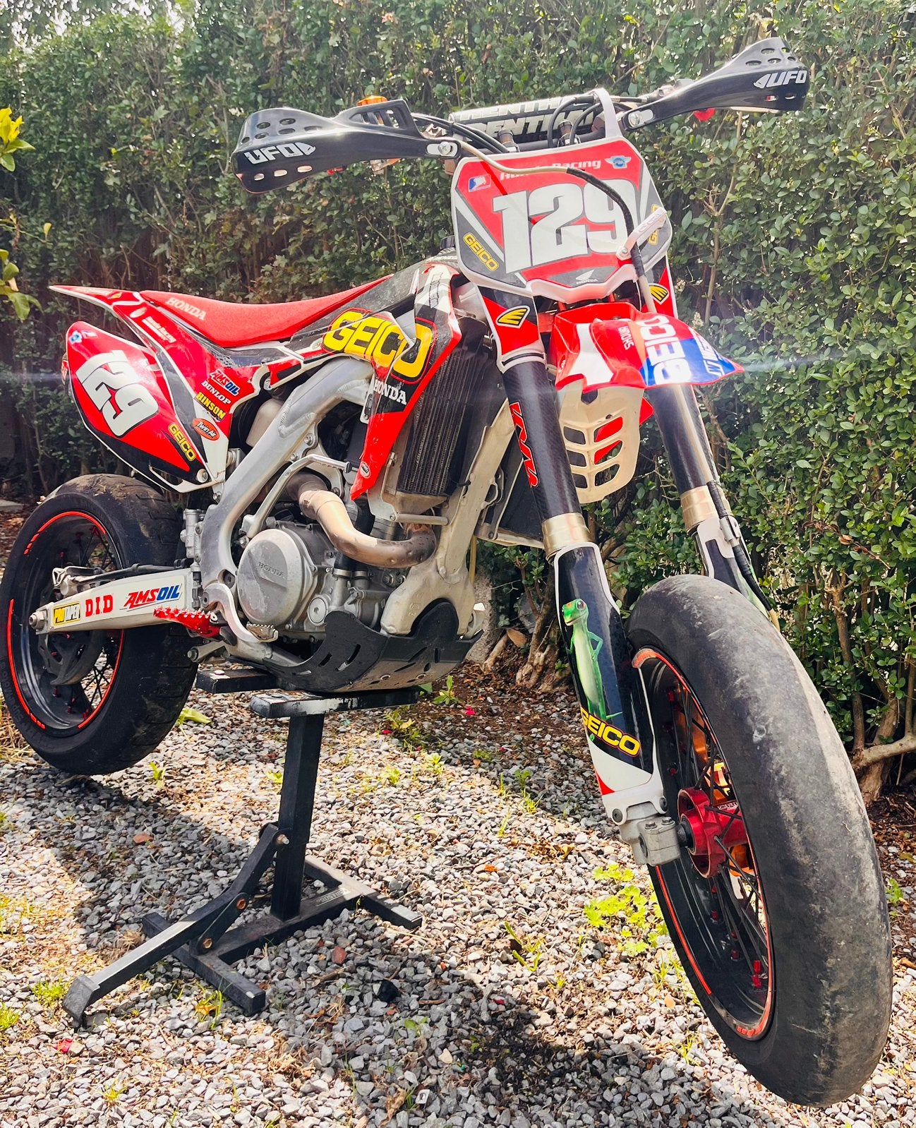 Honda CRF 450 SuperMotard 2016 (92H), Entreprise
