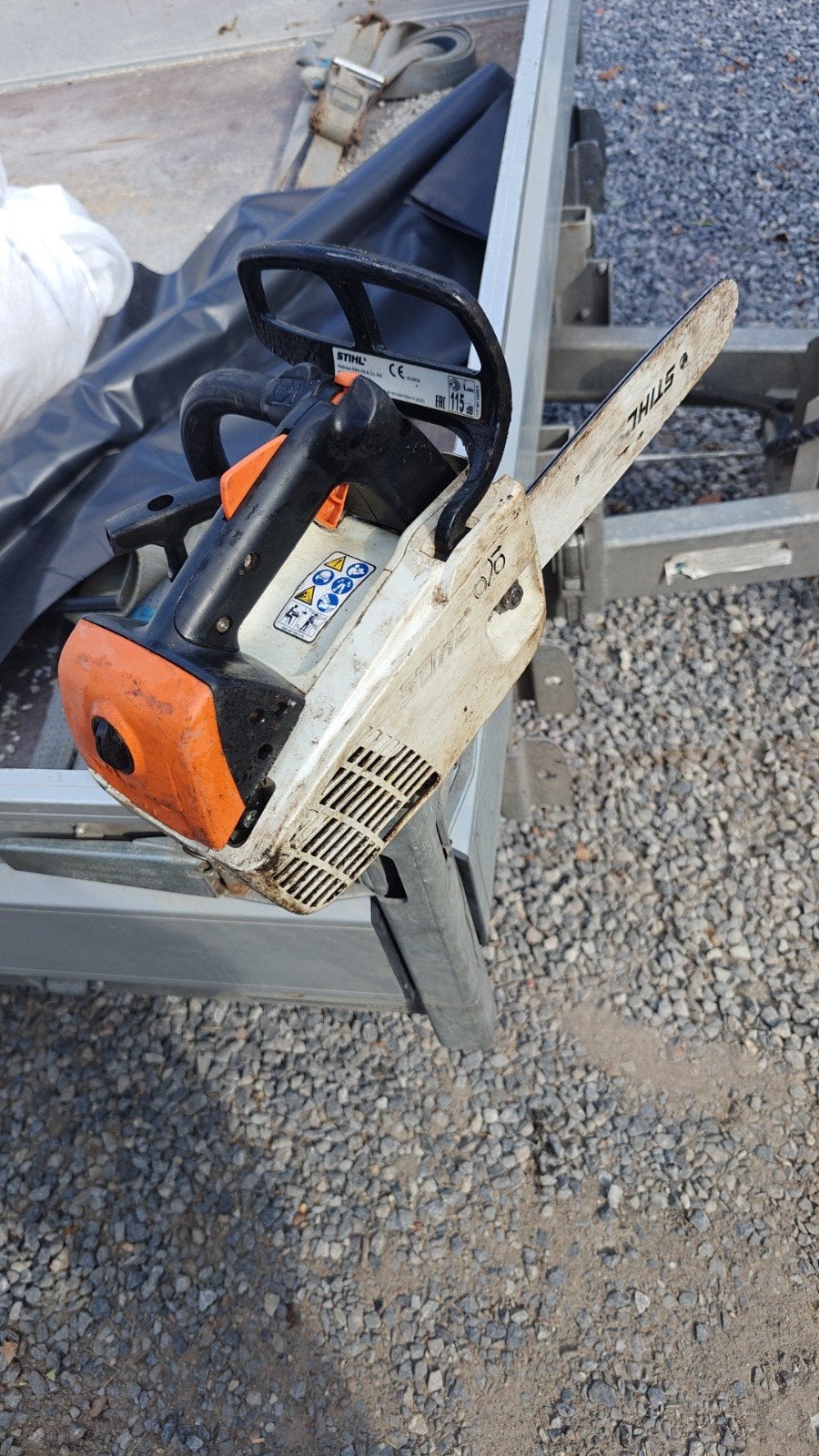 Stihl kettingzaag ms193t, Enlèvement, Tronçonneuse