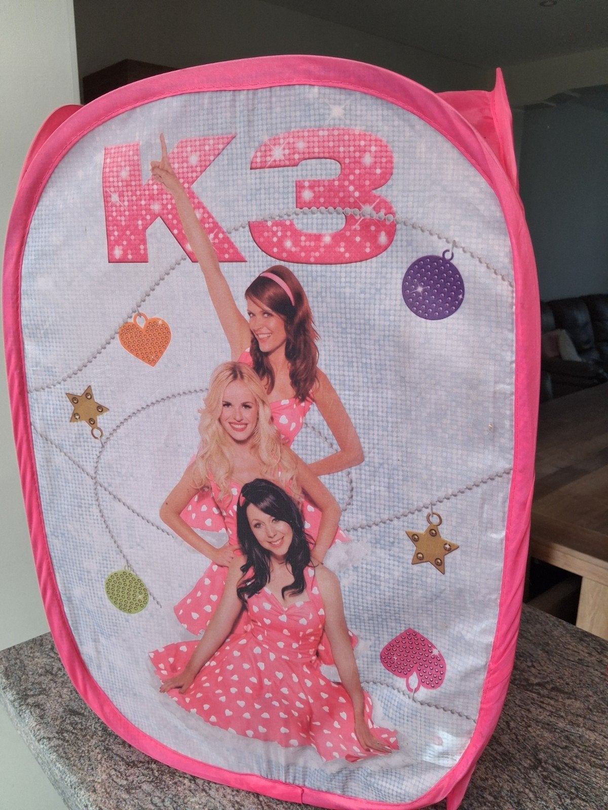 K3 opruim mand met Karen, Kristel en Josje, Kinderen en Baby's, Ophalen of Verzenden