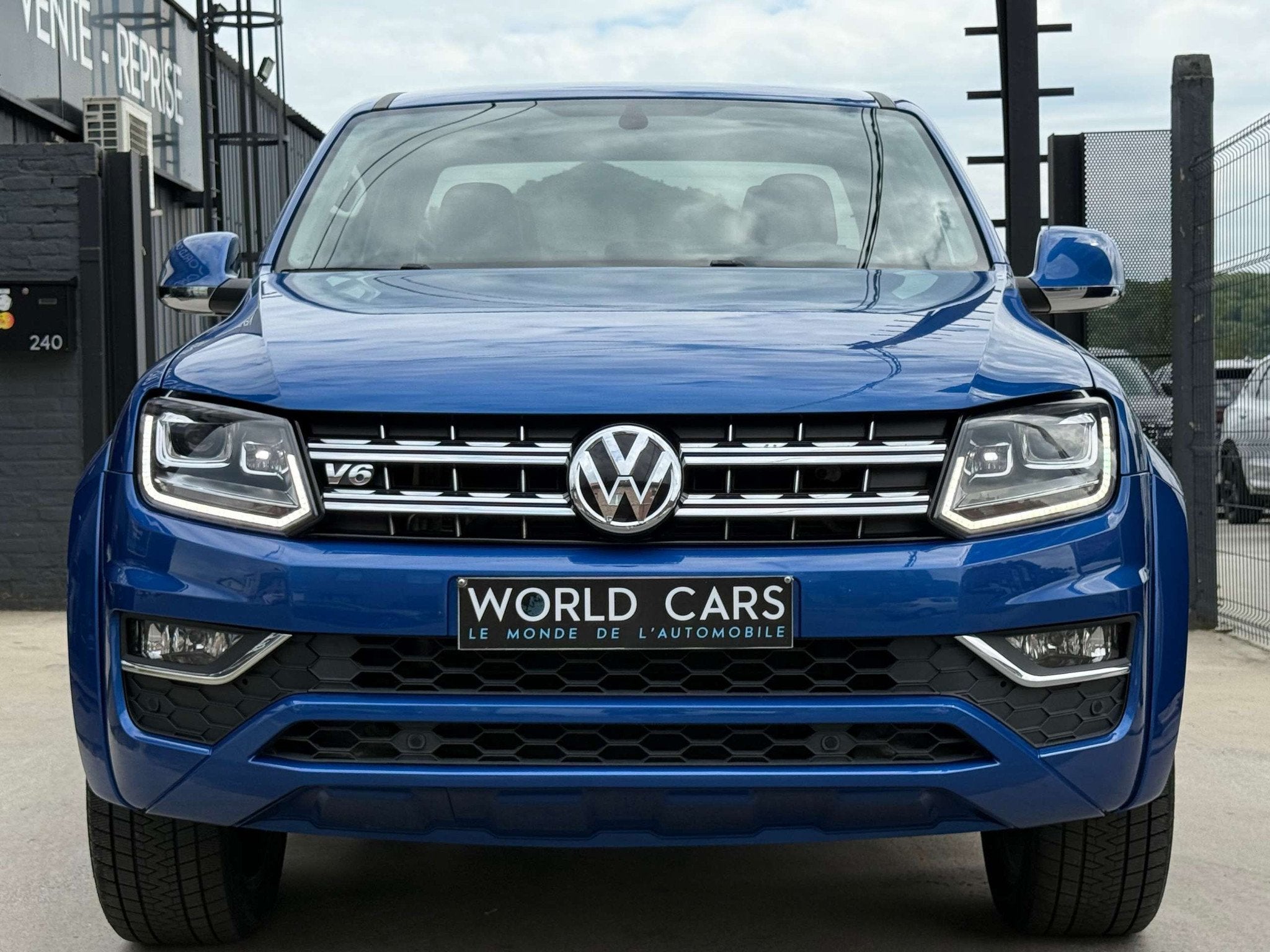 Volkswagen Amarok Amarok 3.0 V6 TDi 4Motion AVENTURA - TVAC/, Auto's, Volkswagen, Automaat, 4 deurs, Gebruikt, Blauw