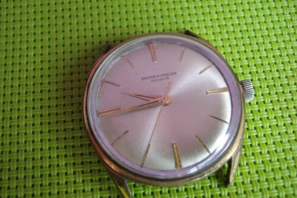Montre Baume & Mercier remontage manuel, fonctionne, Bijoux, Sacs & Beauté, Montre-bracelet, Autres marques, Enlèvement ou Envoi