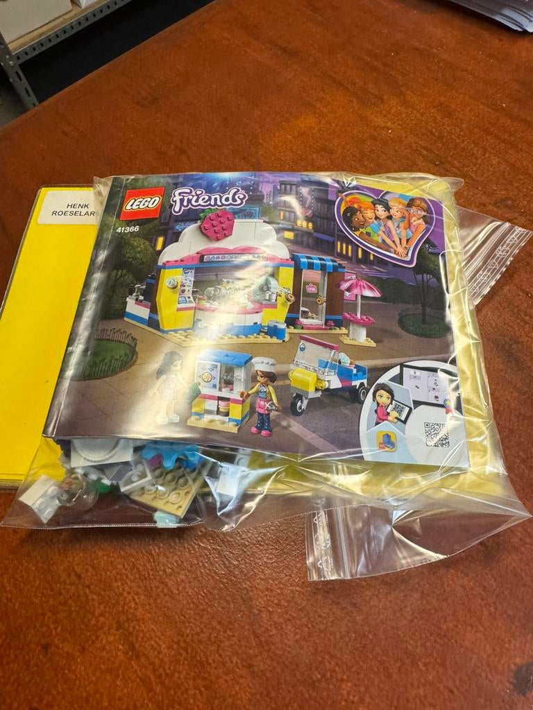 Lego friends 41366, Ophalen, Lego
