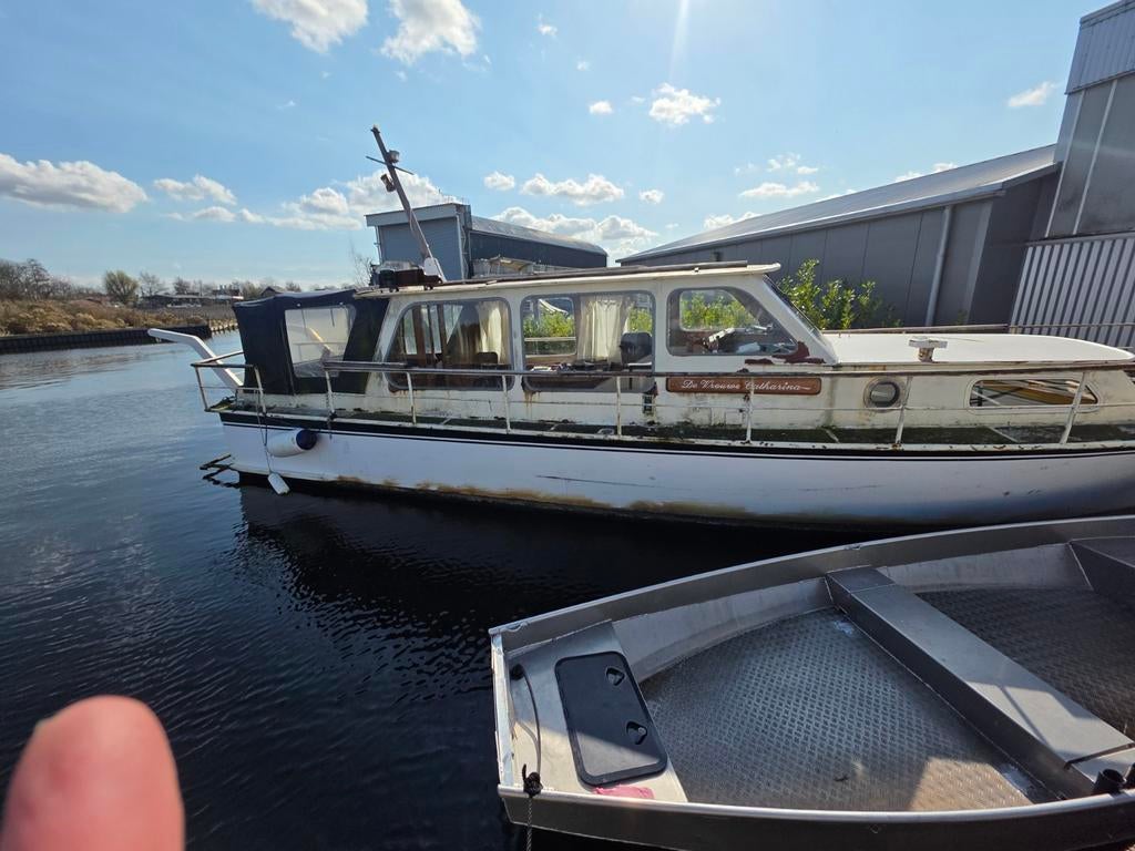 Salonkruiser 11m – Ruim, Licht & Perfect Project,Nederland, Ophalen of Verzenden, Diesel