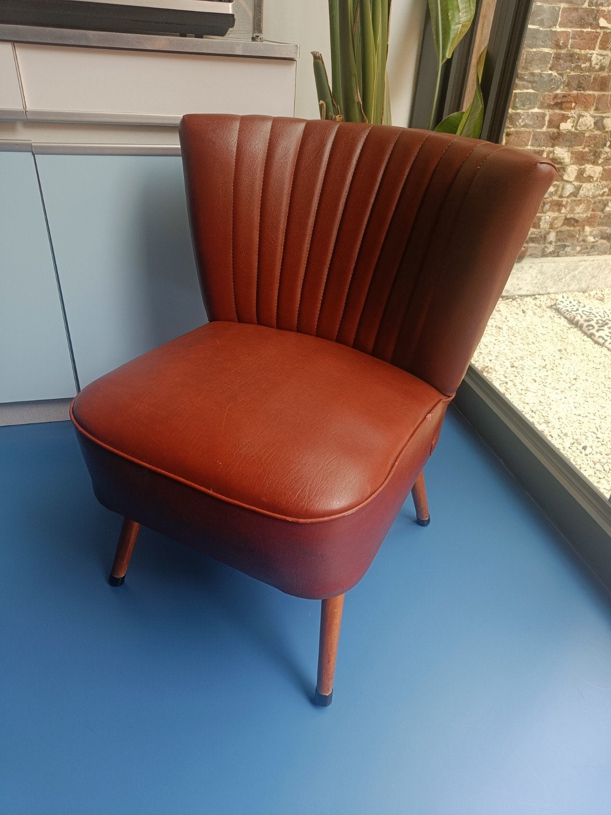 Vintage cocktail zeteltje, Ophalen
