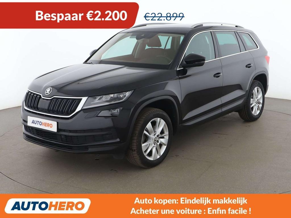 Skoda Kodiaq 2.0 TDI Style (bj 2019, automaat), Auto's, Skoda, Stof, Gebruikt, Zwart, 1667 kg