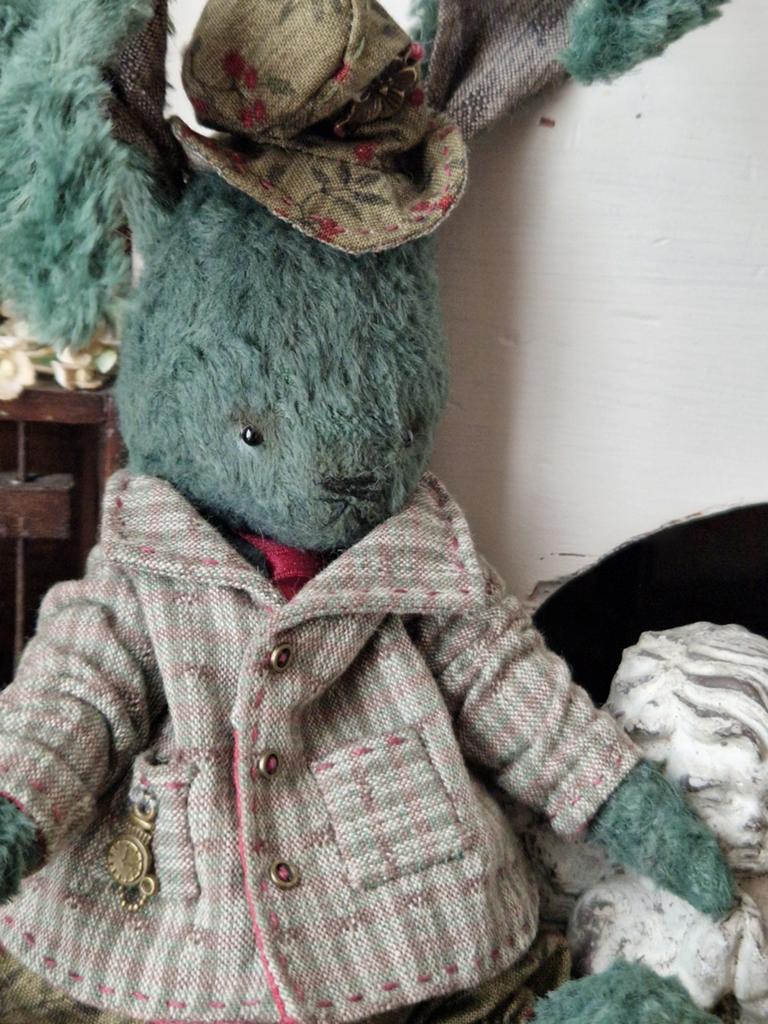 Handgemaakt konijntje, beertje, Verzamelen, Beren en Cherished Teddies, Ophalen