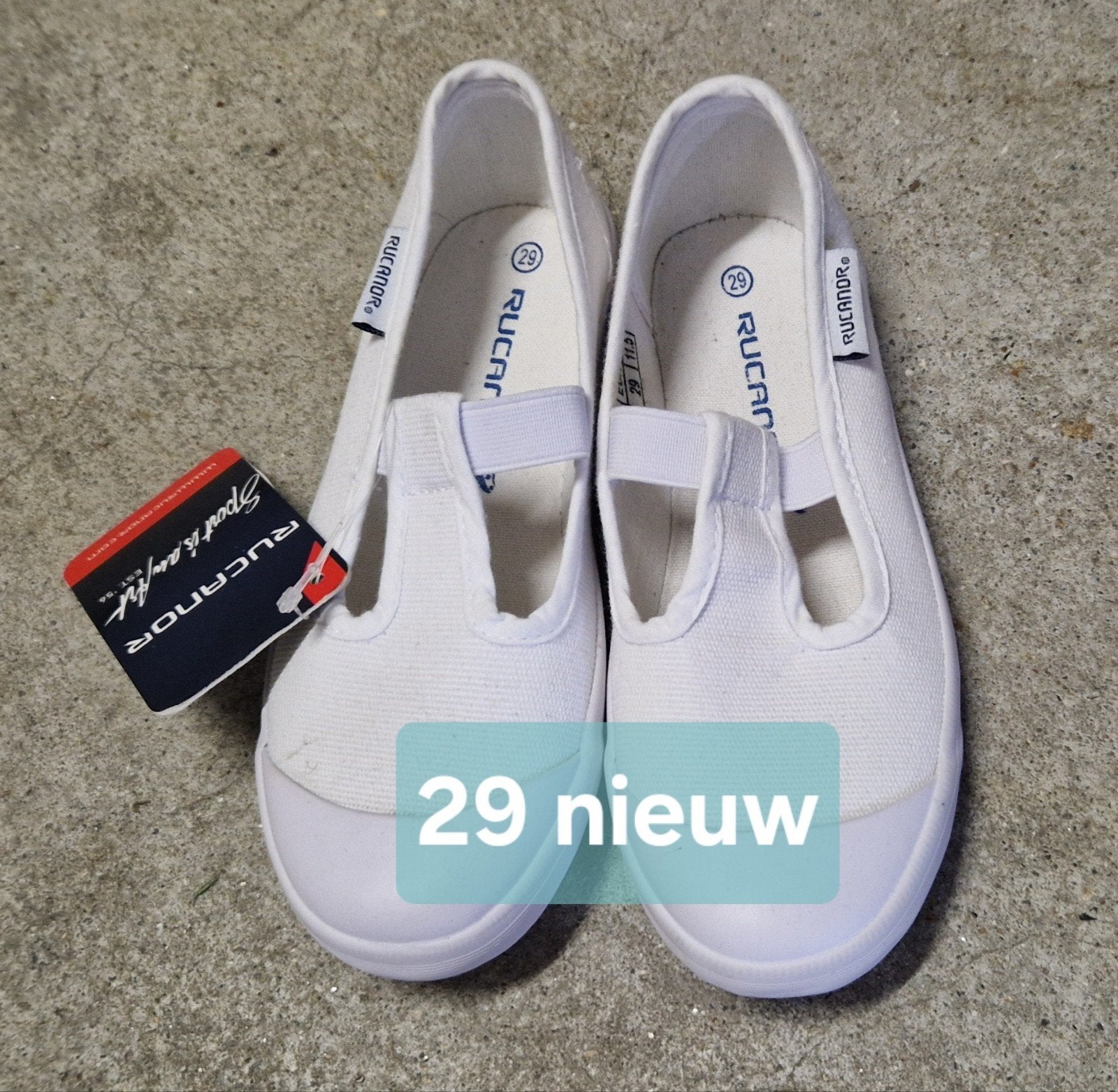 turnpantoffels NIEUW maat 29 Rucanor, Neuf, Garçon ou Fille, RUCANOR., Enlèvement