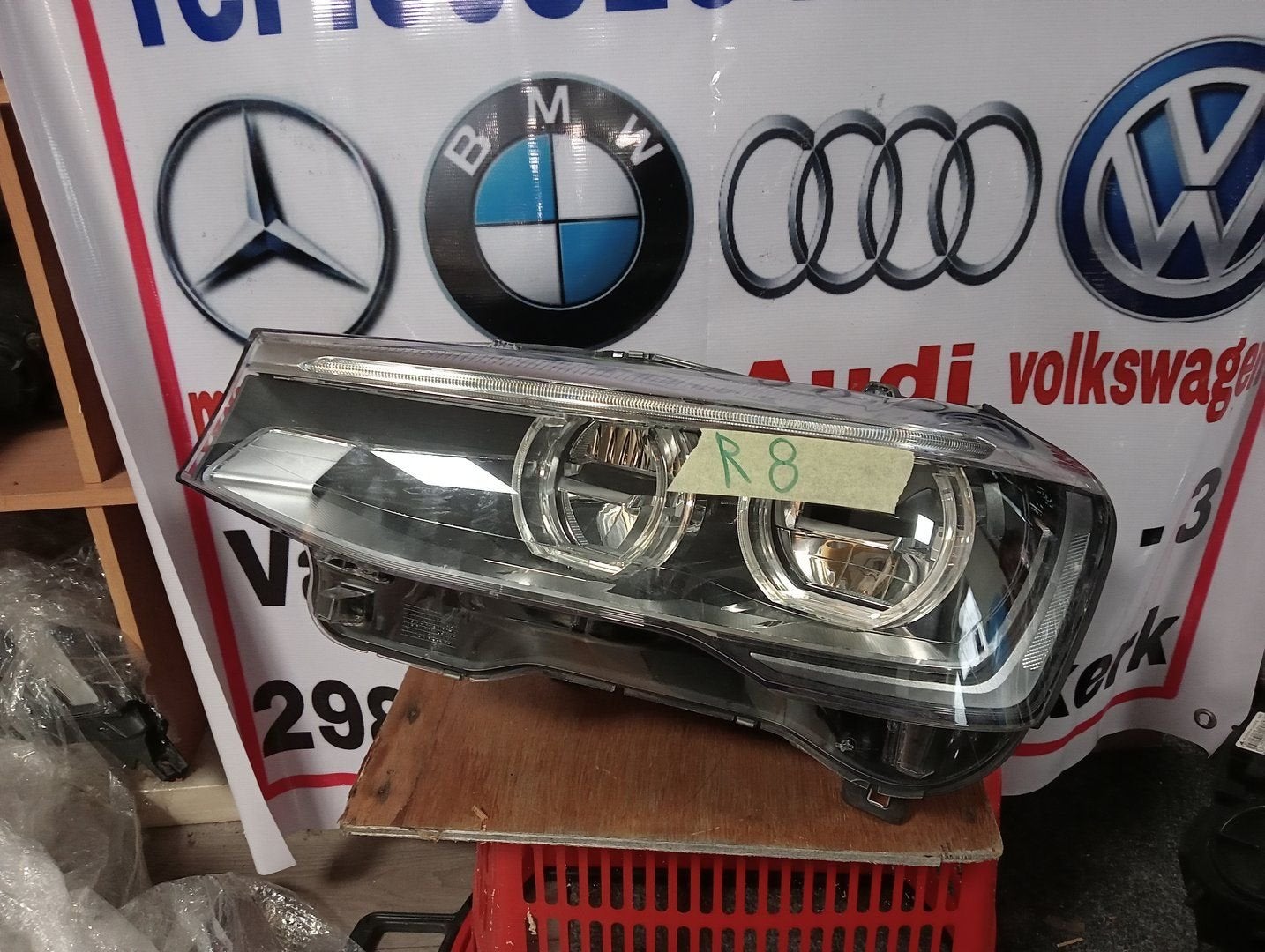 BMW X3 F25 X4 F26 LCI ADAPTIEVE LED KOPLAMP LINKS 7460631 ka, -, Utilisé, -, Enlèvement ou Envoi