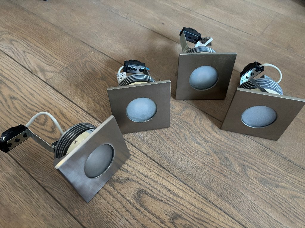 4 inbouw spots Philips, Huis en Inrichting, Gebruikt, GU10, Ophalen of Verzenden, Philips