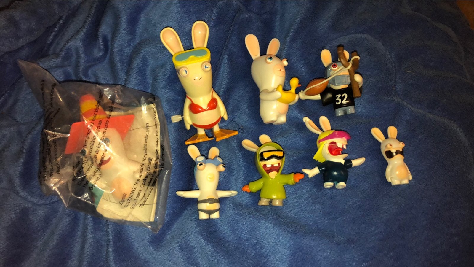Rabbids Figuren speelgoed, Zo goed als nieuw