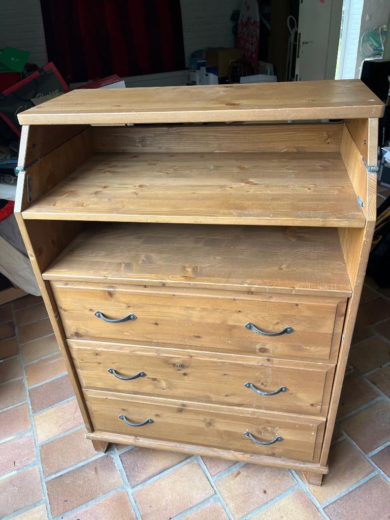 Verzorgingstafel IKEA DIKTAD, Ophalen, Gebruikt, 100 tot 150 cm, 50 tot 100 cm