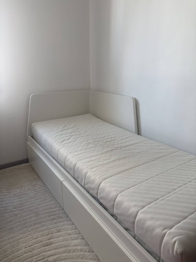 Lit ikea, Comme neuf, Enlèvement, Deux personnes, 160 cm