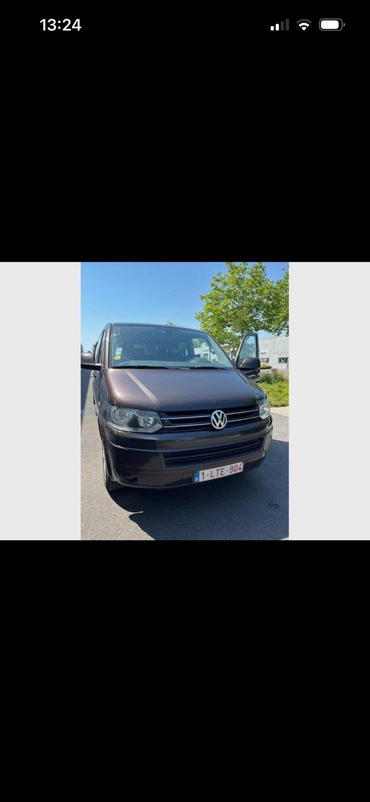 VW CARAVELLE 20TDI AUTO. 11/2015 FULL OPTION PERFECT STAAT, Auto's, Automaat, Euro 5, Monovolume, Bruin