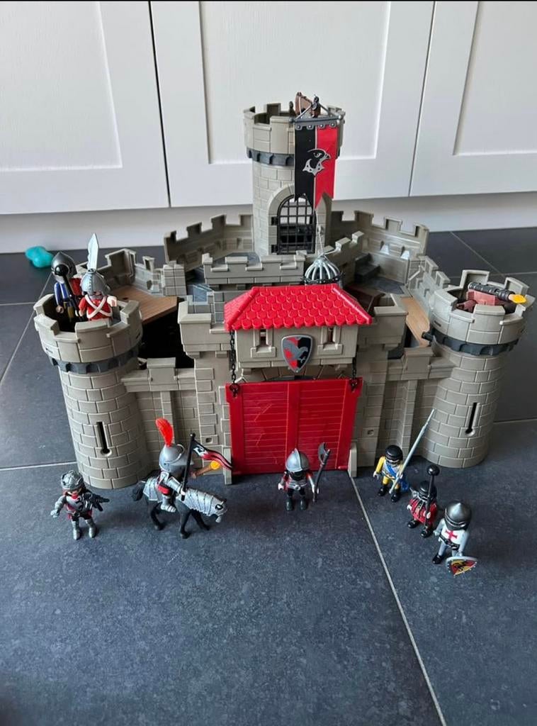 Ridderkasteel playmobil, Ophalen, Gebruikt