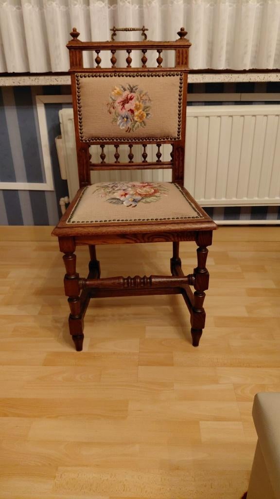 Ronde tafel + 6 stoelen, Ophalen