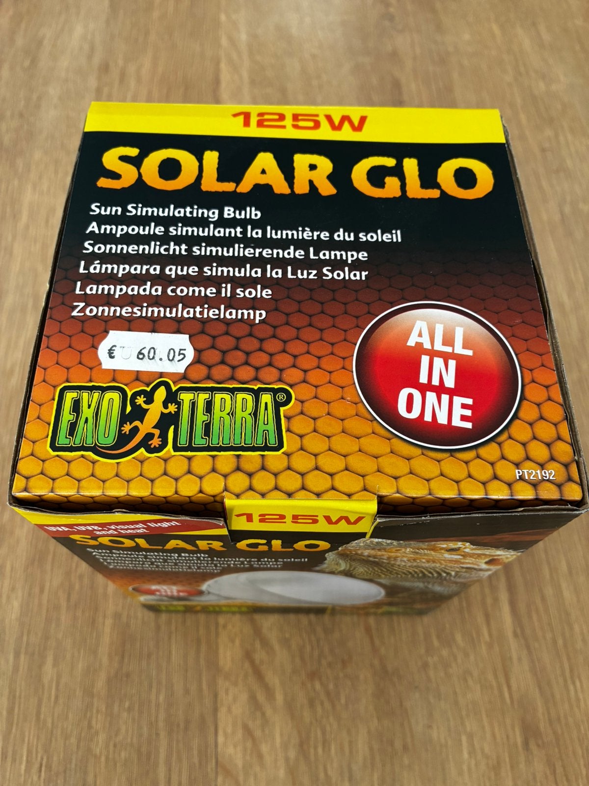 Warmtelamp 125w met UVB (all in one), Ophalen, Zo goed als nieuw, Terrarium of Paludarium
