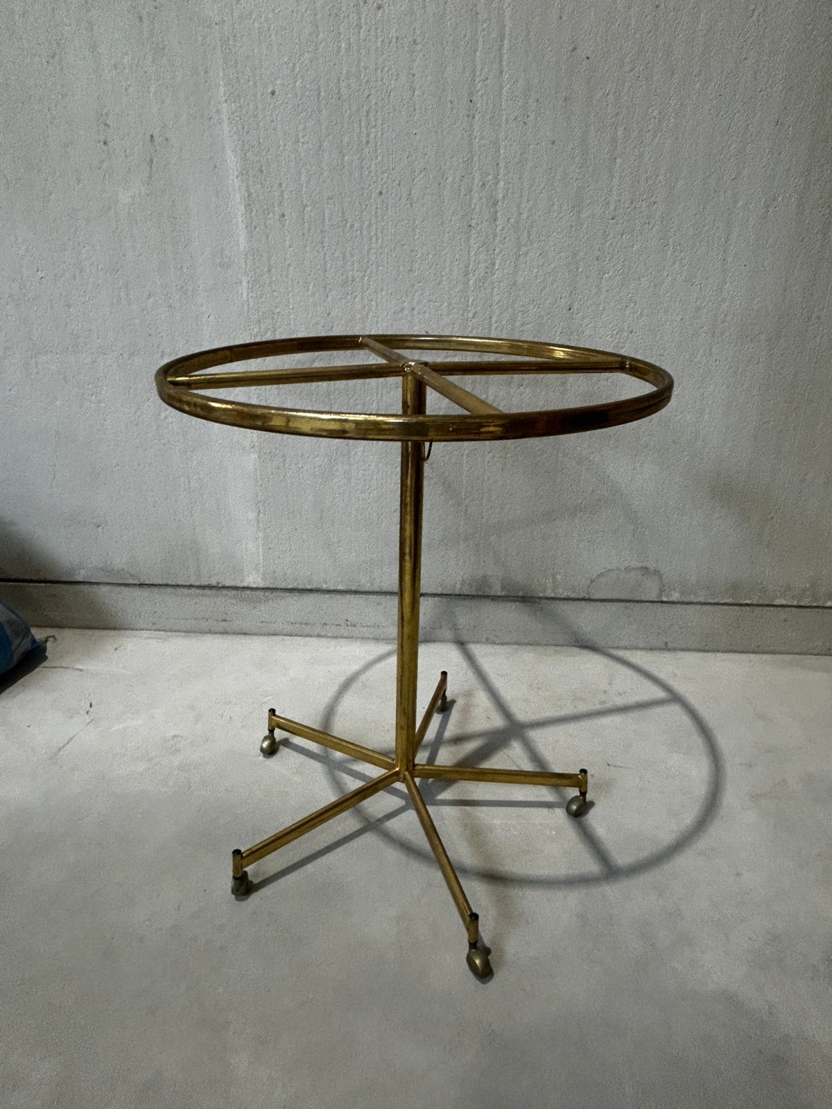 Vintage kledingrek op wielen, Huis en Inrichting, Ophalen, Gebruikt