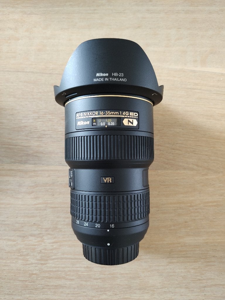 AF-S Nikkor 16-35 mm f/4G ED VR, Autofocus, Nikon, Enlèvement, Utilisé