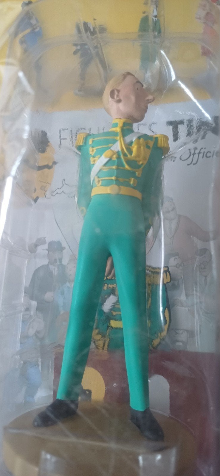 Figurine nofficielle Hergé officier de la cour Syldave n111, Enlèvement ou Envoi, Tintin