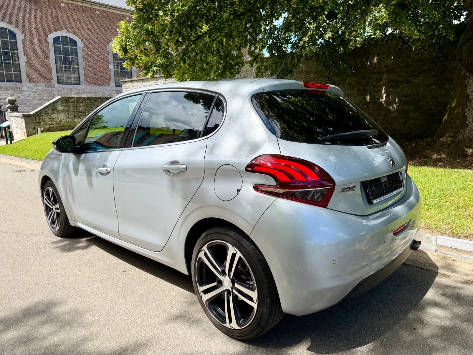 PEUGEOT 208 GT LINE 1.6 EHDI 120Cv 2018, Auto's, Voorwielaandrijving, Leder en Stof, Navigatiesysteem, 5 deurs