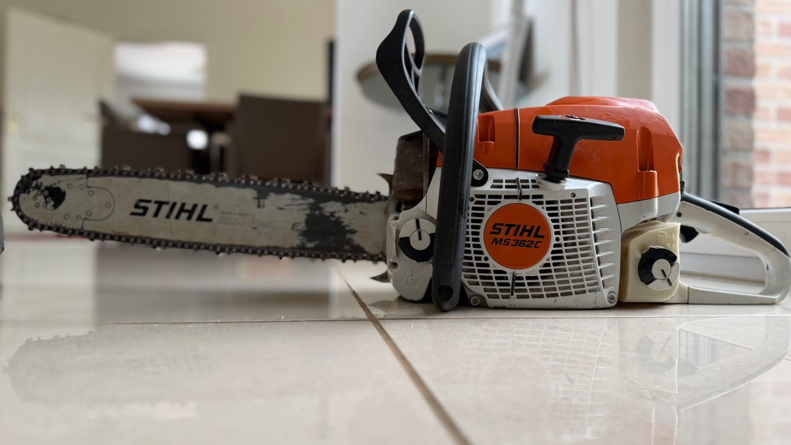 Tronçonneuse STIHL MS362 C, Jardin & Terrasse, Outils à main, Enlèvement, Comme neuf, Autres types