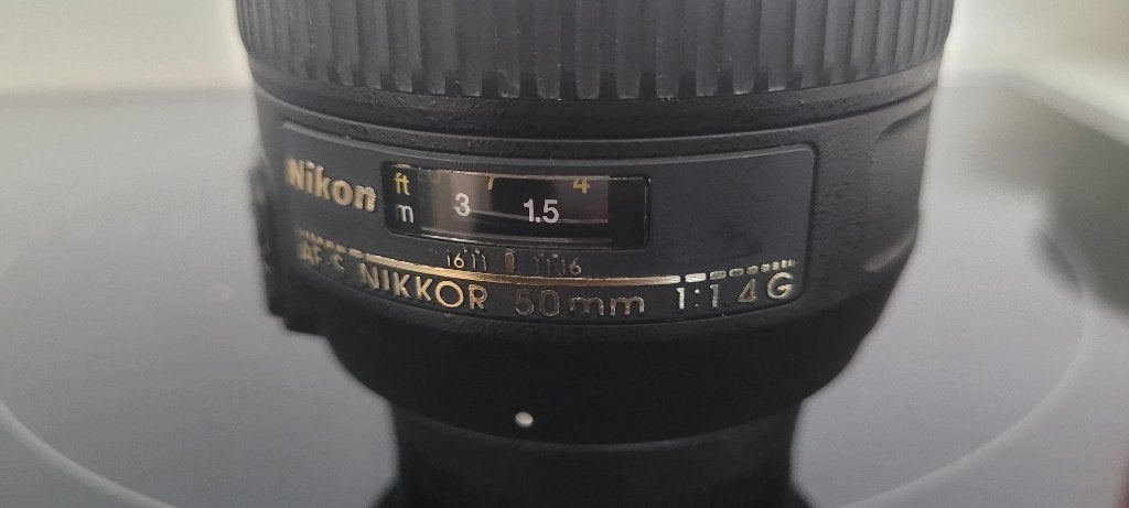 Nikon AF-S Nikkor 50mm/1.4G, Audio, Tv en Foto, Foto | Lenzen en Objectieven, Ophalen of Verzenden, Gebruikt, Nikon