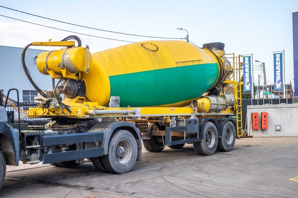 De Buf BETON MIXER/MISCHER/MALAXEUR12M³, Autos, Achat, Entreprise, Autres carburants, Remorques et Semi-remorques