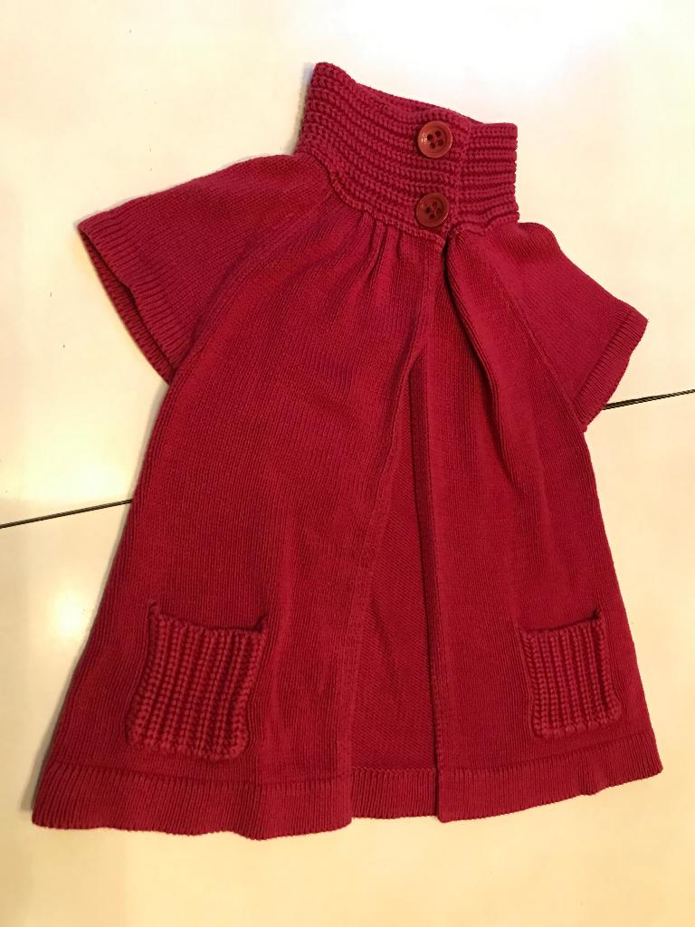 Golf/Vest - maat 128 - meisje, Enfants & Bébés, Vêtements enfant | Taille 128, Enlèvement ou Envoi, Fille, Pull ou Veste