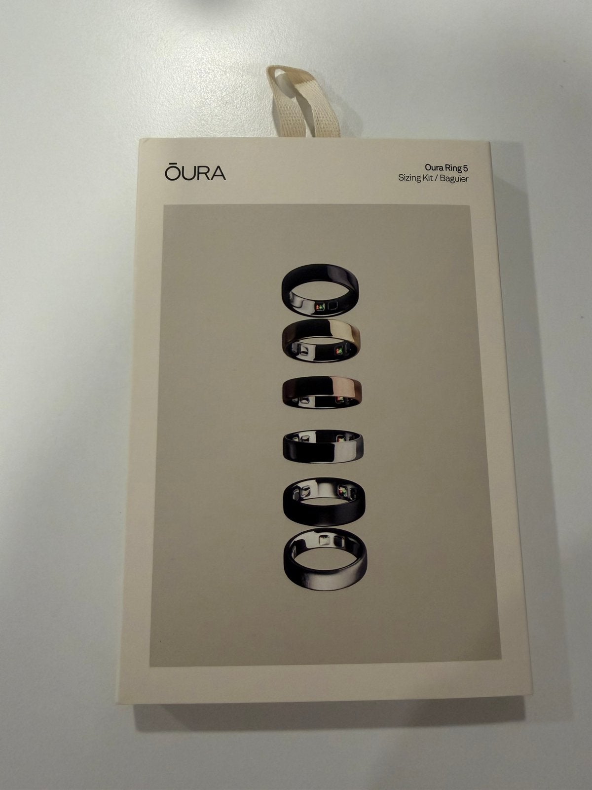 Oura Ring 5 sizing kit, Ophalen, Zo goed als nieuw, Dame